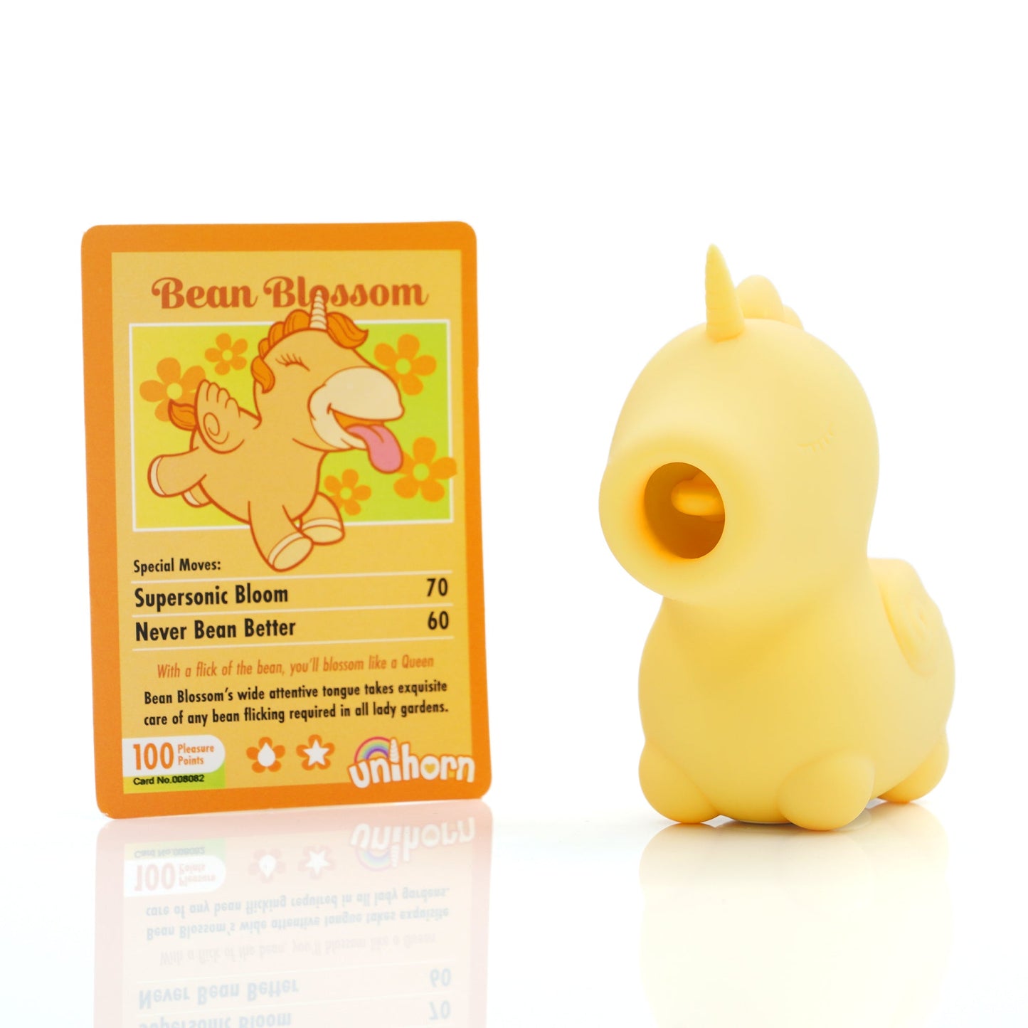 Unihorn® - Bean Blossom Unicorn Fluttering Clitoral Vibrator