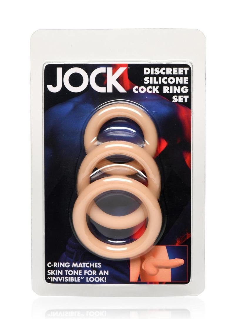 Discrete Silicone Cock Ring Set