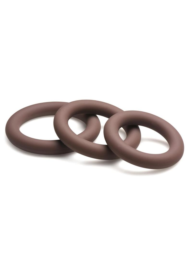 Discrete Silicone Cock Ring Set