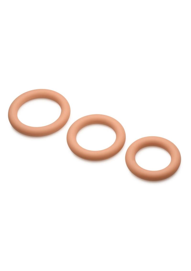 Discrete Silicone Cock Ring Set
