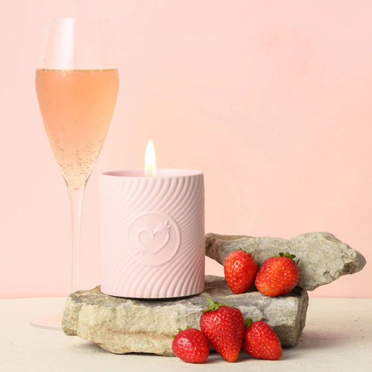 HighOnLove Pink Massage Candle