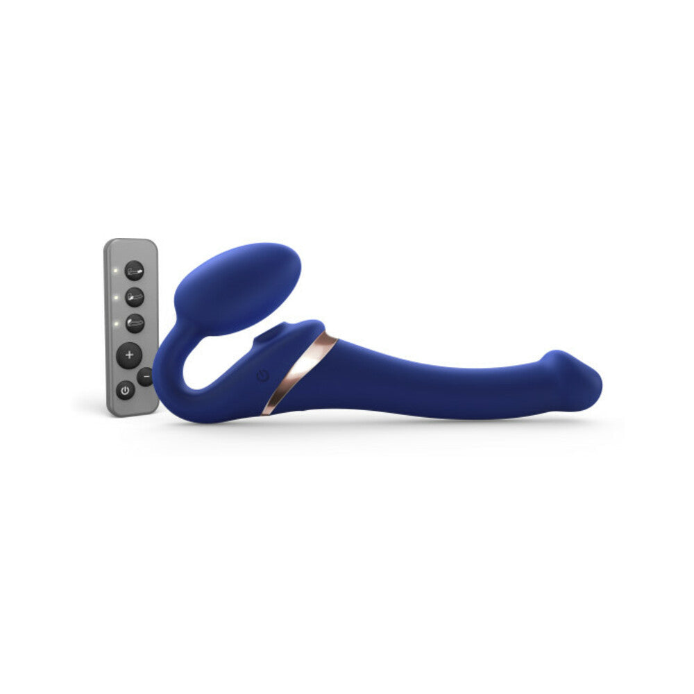 Strap-On-Me Rechargeable Remote-Controlled Multi Orgasm Bendable Strapless Strap-On