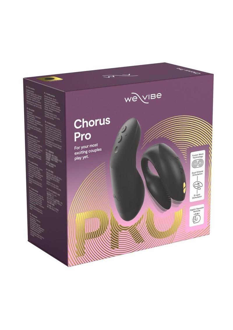 We-Vibe Chorus Rechargeable Silicone Couples Vibrator with Remote Control