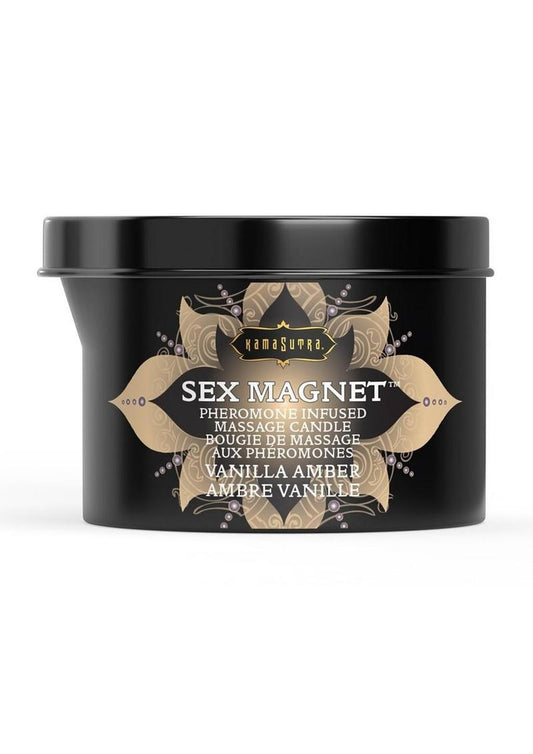 Kama Sutra Sex Magnet Vanilla Amber Candle
