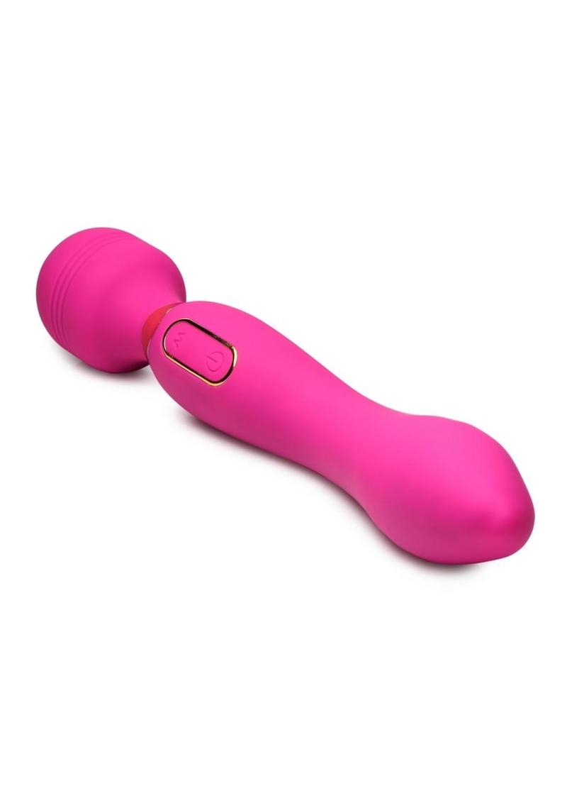 Ultra G-Stroke Come Hither Rechargeable Silicone Vibrating Wand