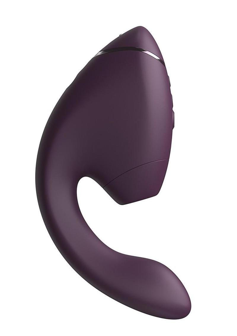 Womanizer Next Duo Rechargeable Silicone Dual G-Spot and Clitoral Stimulator