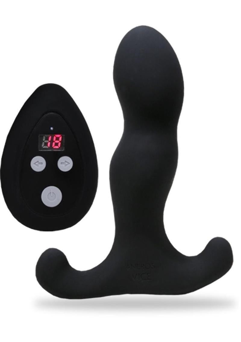 Aneros Vice 2 Vibrating Silicone P-Spot Stimulator with Remote Control
